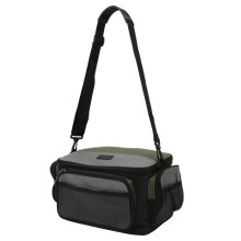 Quadratische Angeltasche, Tragetasche für Köder und Rollen, Umhängetasche, Aufbewahrungsbox, Zubehör