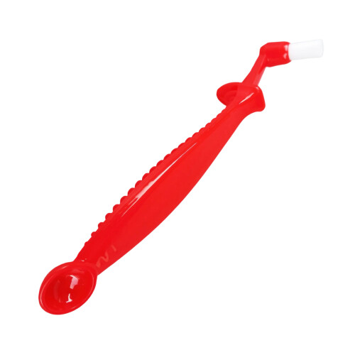 Ergonomic Handle Design Coffee Grinders Brush With-Red