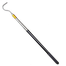 Awning pull rod, extendable telescopic rod, multipart metal operating rod, weatherresistant, outdoor use