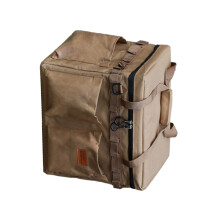 Outdoor Camping Picnic Bag Large Capacity Storage-Sand color