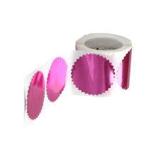 100/250PCS 45mm Silver Golden Redness Certificate Wafer-H