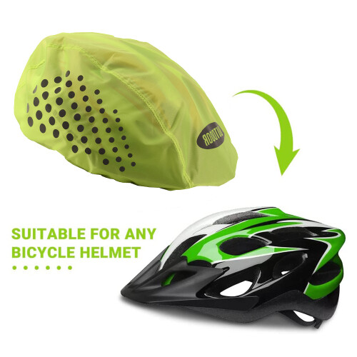 Bicycle Helmet Cover: Waterproof, Windproof & Durable, Compact Storage for Easy Accessibility 1