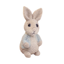 Cute Rabbit Figurines Desktop Ornament Micro Plant-W304D