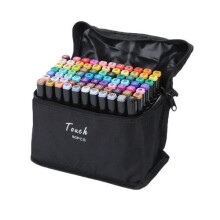 80-teiliges Set Alkoholmarker mit feiner Spitze für Fotoalben, Karten, DIY-Graffiti, Zeichnungen und Malerei