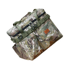 Outdoor Camping Picnic Bag Large Capacity-green camouflage