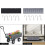 Non Slip Bedside Organizer Case with Hooks Waterproof-grey 3