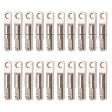 Rust Resistant Fishing Swivels, Wide Applications For Freshwater And Saltwater Environments, 20pcs Heavy Duty Fishing Tackles, Engineered For Durabili