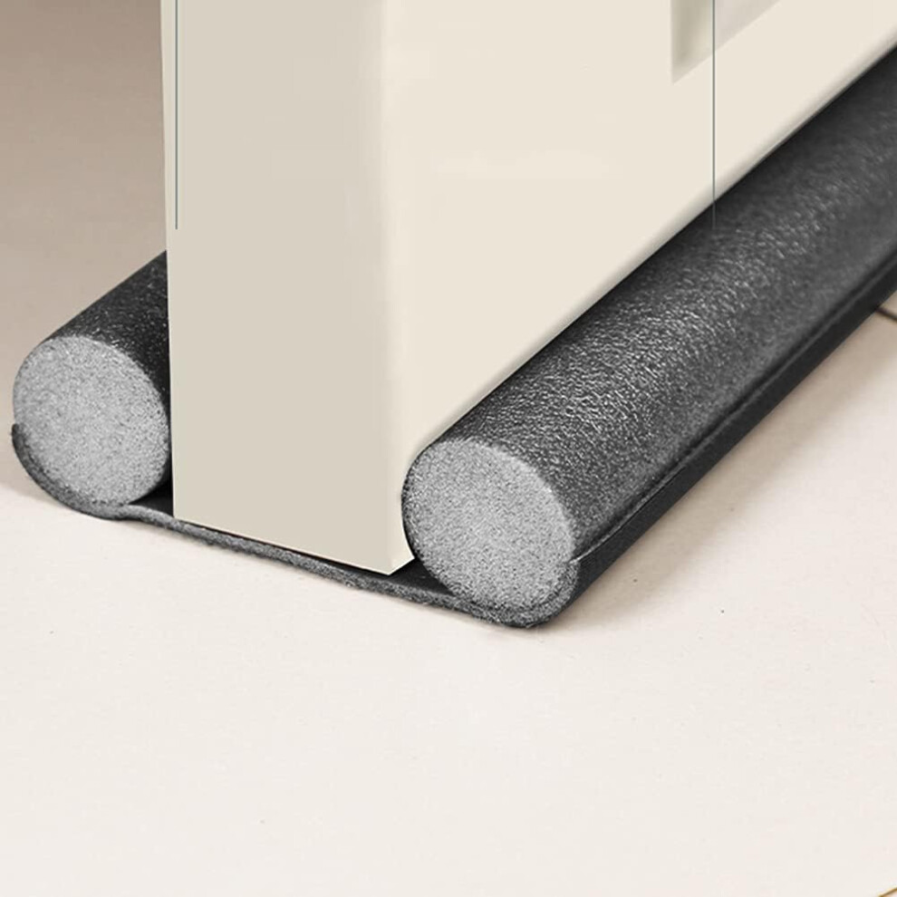 Reduce Noise Weatherstrip, Flexible Door Bottom Sealing For Soundproofing Dust Proof, Black 9554910111710