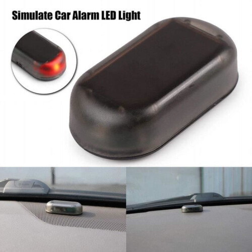 Dioche Auto-Diebstahlalarm-Simulator mit Solar-LED-Blinklicht 2