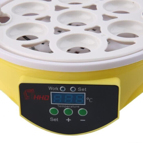 Brutapparat - Unbekannt - Mini - 7 Eier - 20 W - Einstellbare Temperatur 18-45 C 2
