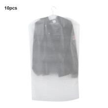 Sacs à vêtements réutilisables en plastique transparent, sacs de pressing en plastique transparent conçus pour protéger les vêtements de la