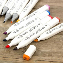 Alkoholmarker – Marker – 30er-Pack – Doppelspitze – 30 Standardfarben – Permanent