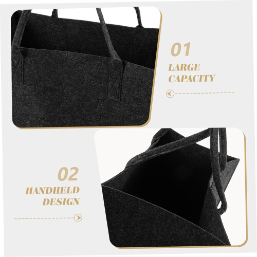 felt bag for firewood 2