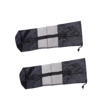 yoga mat carry bag half mesh net bag with adjustable shoulder strap