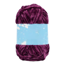 Multicolor Knitting Yarn Knitting Crochet-22 eggplant purple