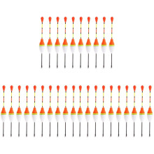 Pack of 30 Floating Fishing Buoys Weighted Bobbers for Fishing Net Floats Assorted Colours