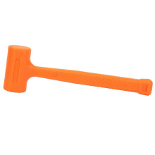 0.5LB Non Sparking Rubber Mallet with ExplosionProof Performance and Ergonomic Grip for Industry