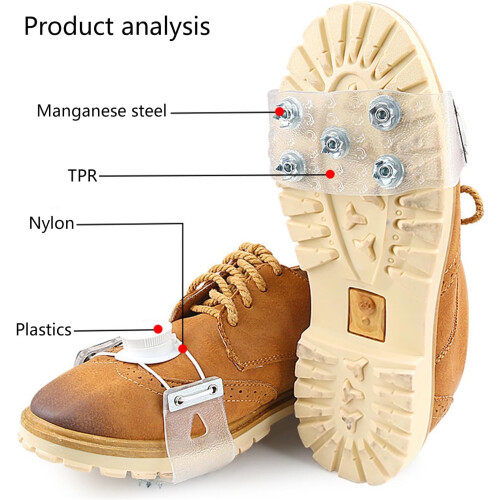 Walk Traction Cleats Transparent 1