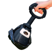 Dog Pooper Scooper with Long Handle, Ergonomic Grip, NoBend Pet Waste Removal for Yard and Grass