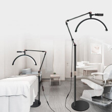 20-W-LED-Schönheitslampe, 40 cm, Halbmondform, verstellbarer Winkel, 3000–6000 K, für Wimpernverlängerungen, 106976