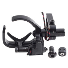 Adjustable Archery Rest, Polymer and Metal Compound Bow Accessory, Sound Dampening Archery Equipment Drop Away Arrow Rest for Right/Left Hand Shooting