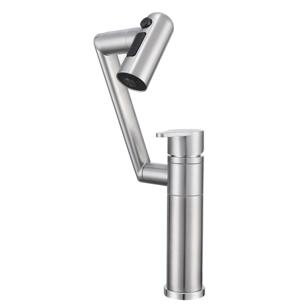 Folding Faucet, Mixer Tap, 1080 Rotating Bathroom Faucet, 3 Functions, Stainless Steel Taps For Kitchen, Bathroom, Basin Faucet 9119770838278