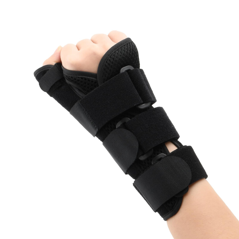 Carpal Tunnel Wrist Support, Thumb Brace for Relief of Tendinitis Pain (Right Hand)