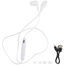 Trendiga Bluetooth-hörlurar, trådlösa hörlurar med lång uppspelningstid och snabb parkoppling för utomhusaktiviteter (anti-svettbehandling)