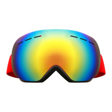Gafas de snowboard Real Full Mirror Tech, diseño de lentes esféricas de alto rendimiento y excelente relación calidad-precio para un campo de