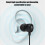 Auricolari con microfono, design confortevole e microfono integrato per un utilizzo prolungato (nero) 7