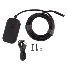 Professionele inspectieoplossing, draadloze endoscoop met dubbele lens, Super HD-scherm met 2 MP CMOS-sensor en 1080p-resolutie, geïntegreerde