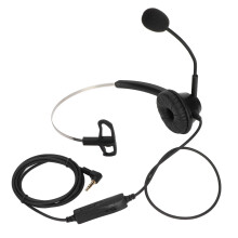 Robustes Büro-Headset mit breiter Kompatibilität, hoher Langlebigkeit und geräuschunterdrückendem Mikrofon für reibungslose Kommunikation