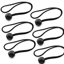 Corde élastique à boule réutilisable, sangle d'arrimage robuste pour bâche, idéale pour les activités de plein air, la navigation de plaisance,