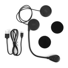 Avancerade motorcykelhörlurar, Bluetooth 5.0, Brusreducering, Automatisk svar, Handsfree-lyssning, Lång batteritid, Vattentät, Designad