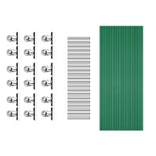 Gartenreifen für Hochbeete, Gewächshausreifen für-36PCS