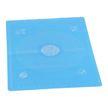Tapis de pâtisserie en silicone souple pour une manipulation facile, résistant à la chaleur jusqu'à +230 C, antidérapant pour un étalage