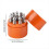 Doming Block Punch Set, Dapping Punches Processing Crafting Metal Forming Tools Stamping Tools for Shaping Beads 15PCS 2