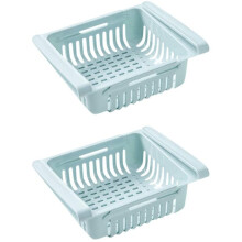 Organizator de sertare pentru frigider, cutie de depozitare pentru frigider cu orificii de ventilație și design unic, soluție ușoară și