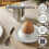 Set of 4 Plastic Egg Cups with Tray, HighQuality, White 3