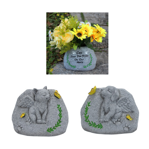 Dekorativer Gartenbehälter, modische-Hundeblumentopf 2
