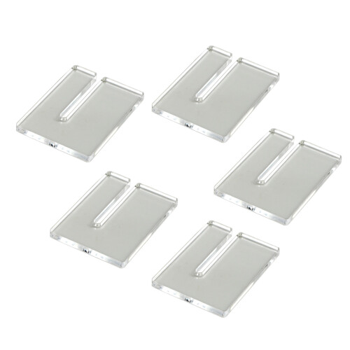 Acrylic Rounded Cutting Distance Ruler Multifunctional-5