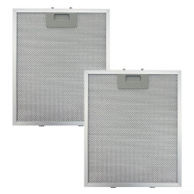 Cooker Hood Filter 2 Filters for Cooker Hood 320 260 mm Aluminium Mesh Filter Cooker Hood Filter for Many Brands of Cooker Hoods