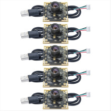 5 stuks OV9732 cameramodule 1MP 1280x720 30fps USB-stuurprogrammavrij Handmatige scherpstelling met 1 meter kabel voor WinXP/7/8/10