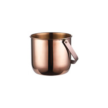 Stainless Steel Ice Bucket Champagnes Wine Beer-rose gold A