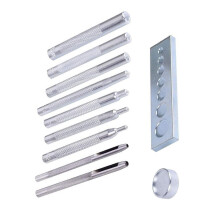Metal Snaps Press Studs Install Punch Base Tool Kits-Package 1