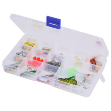 75 Pcs Fishing Lures Tackle Set With Spinnerbaits Crankbaits Worms Jigs Hooks And More In High Quality Corrosion Resistant Tackle Box For Saltwater Fr