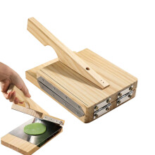 Empanada Maker Press Multifunctional Dumpling Press, Tortilla Press Stainless Steel Rice Cake Press, Qingming Fruit Tool, Manual Kitchen Press for