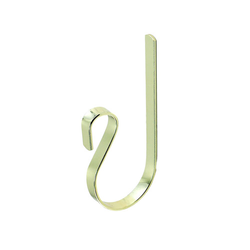 Christmas Stocking Holder Fireplaces Hook Rack Tree-Gold