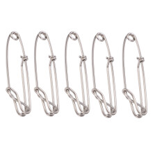 Saltwater Fishing Clips Stainless Steel Good Resilience Tuna Snap Clips With Wide Range Of Application