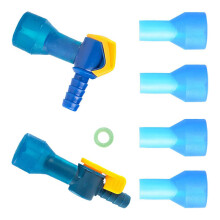 Hydration Buddy: Conjunto revolucionário de válvulas de mordida, veda automaticamente após cada uso, design patenteado de peça única,